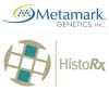 MetaMark, HistoRx logos
