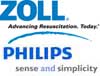 Philips and Zoll logos