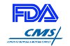 FDA, CMS logos