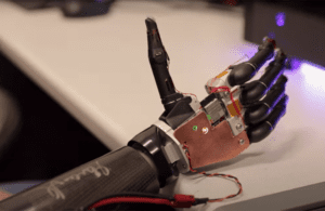 UMN AI brain signals robotic arm