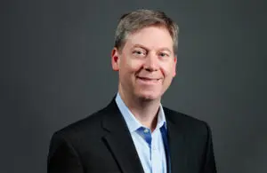 Portrait photo of Cardinal Health incoming CEO Jason Hollar