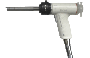 Olympus marketing image of the Moresolution power morecellator